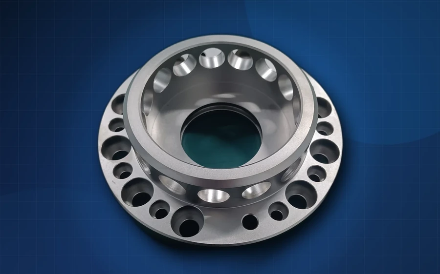 Precision machining setup for optoelectronic component applications